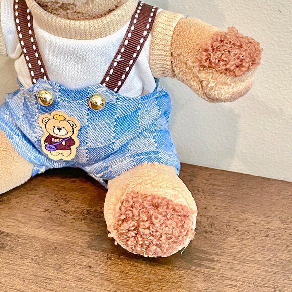 Up-craft 6 inches Teddy Bear with Cute Custom-made Denim outfit Gift Toy - Picture 6 of 16